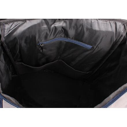 Skiboot Bag taška na helmu a lyžiarky navy-sivá 4