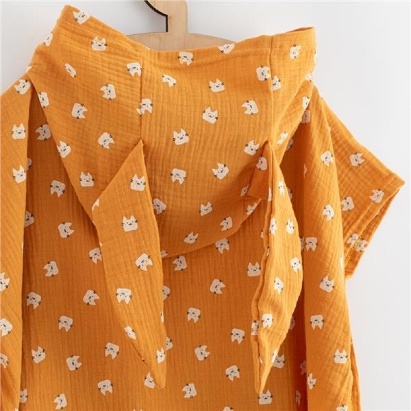 Detské mušelínové pončo New Baby Feeling animal 35 cm XS 1