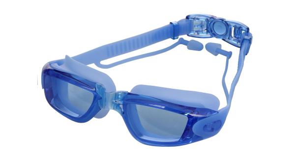 Merco Silba plavecké okuliare so špunty do uší modrá