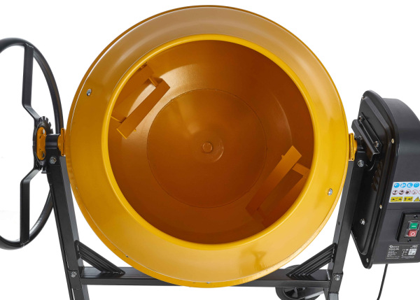 Miešačka elektrická 220 V, bubon 160 litrov, 800 W, priemer plniaceho otvoru 395 mm, GEKO 2