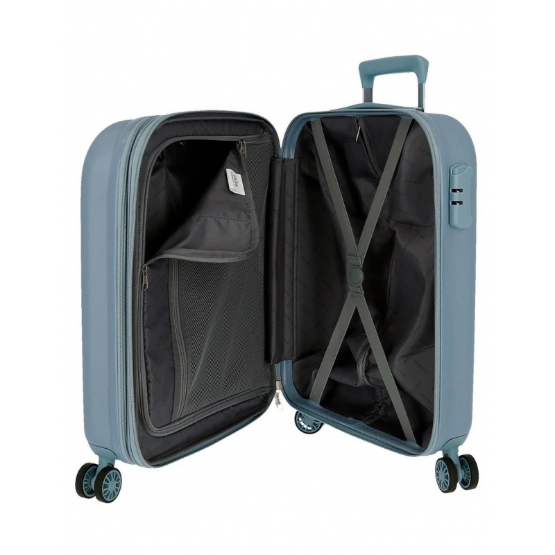 Cestovný kufor MOVOM Riga Sky Blue, 55x40x20cm, 37L (45L), 5998663 (small exp.) 4