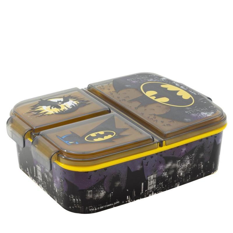 Delený plastový box na desiatu BATMAN, 85520