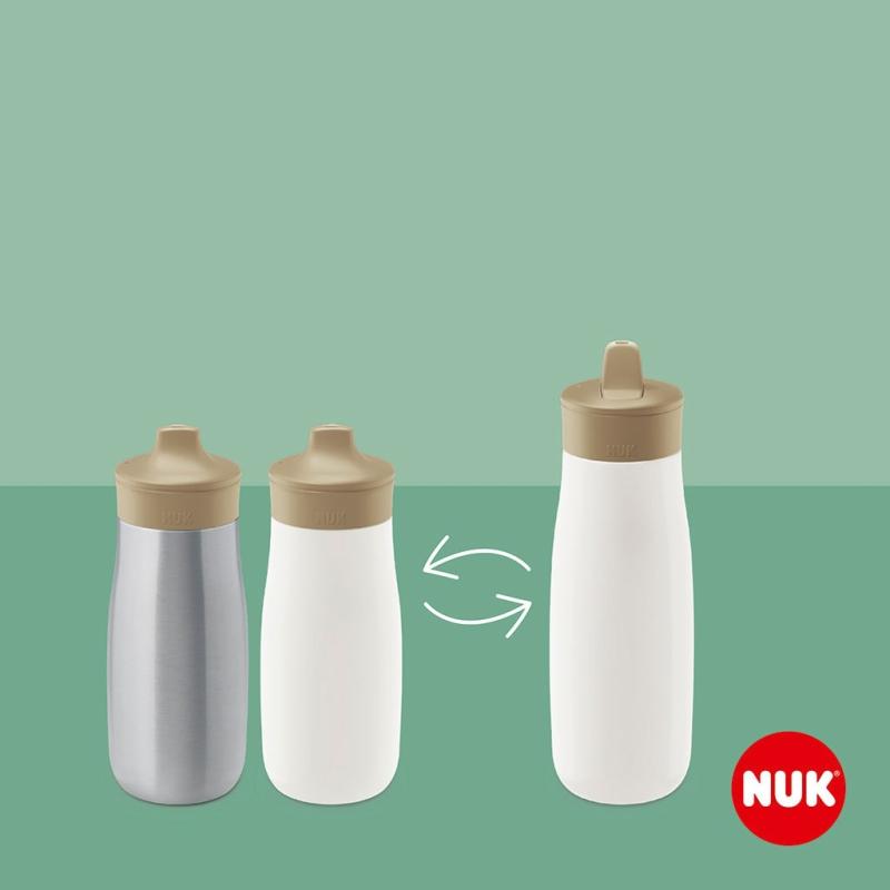 Detská fľaša NUK Mini-Me Flip 450 ml (12+ m.) green