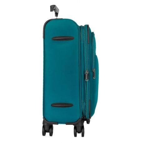 JOUMMA BAGS MOVOM Atlanta Verde, Sada textilných cestovných kufrov, 77cm/66cm/55cm,5318425