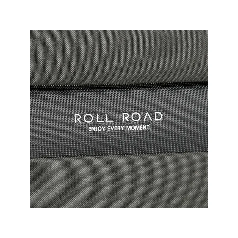 Príručný textilný kufor (small) 55x40x20 cm – Roll Road Royce Grey, 39L, 5019122 5