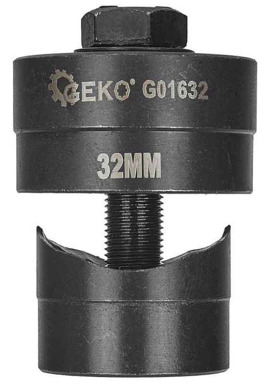 Vykružovací vrták do oceľových a nerezových plechov, priemer 32 mm, GEKO 3