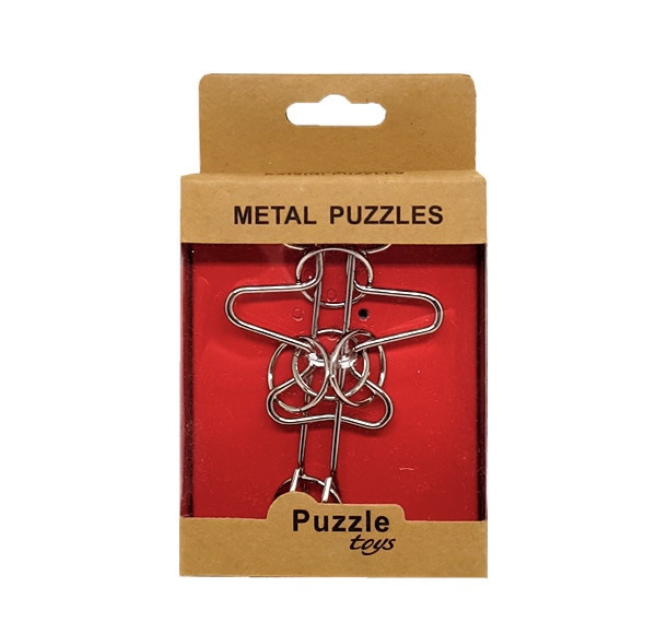 Kovový hlavolam mix 5