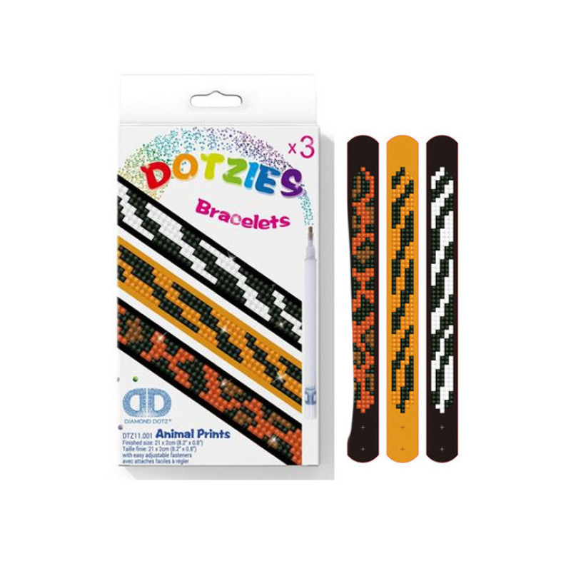 Výroba Náramkov Zvieracie - 3ks