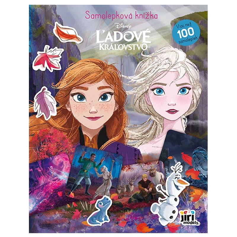 Samolepková knižka Ľadové kráľovstvo