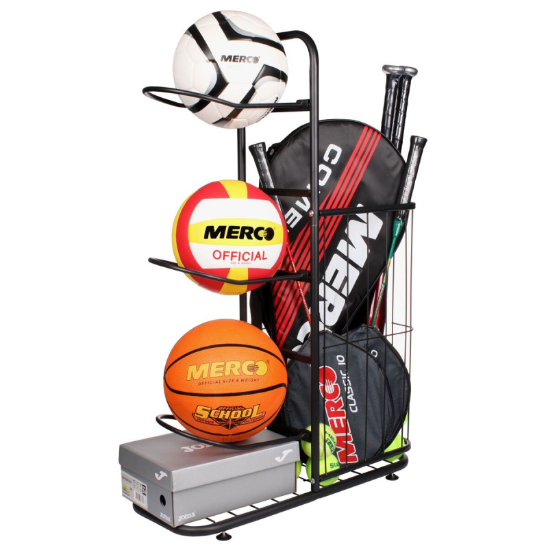 Multisport 3 stojan na športové pomôcky čierna 1