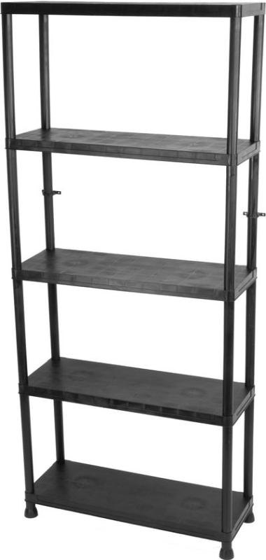 Regál Racks RA8040, plastový, 5 políc, 800x400 mm