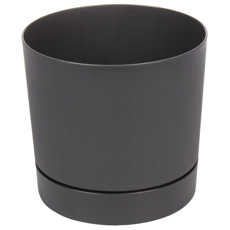 Oliver dekoratívny kvetináč 18 antracitová