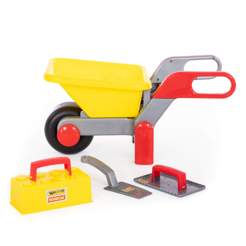 Stavebný fúrik s náradím 1