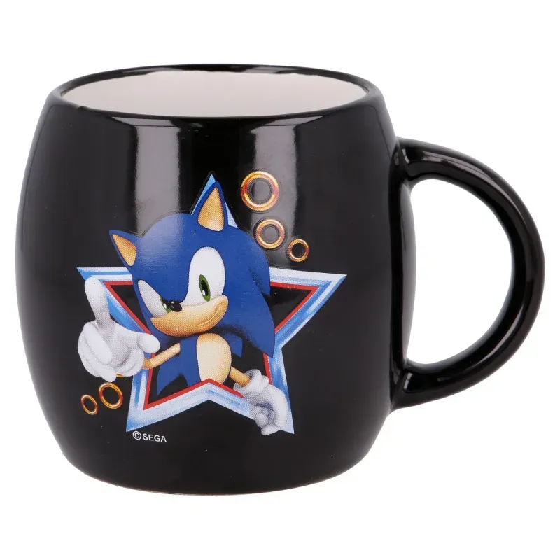 STOR Keramický hrnček JEŽKO SONIC, 380ml, 00499