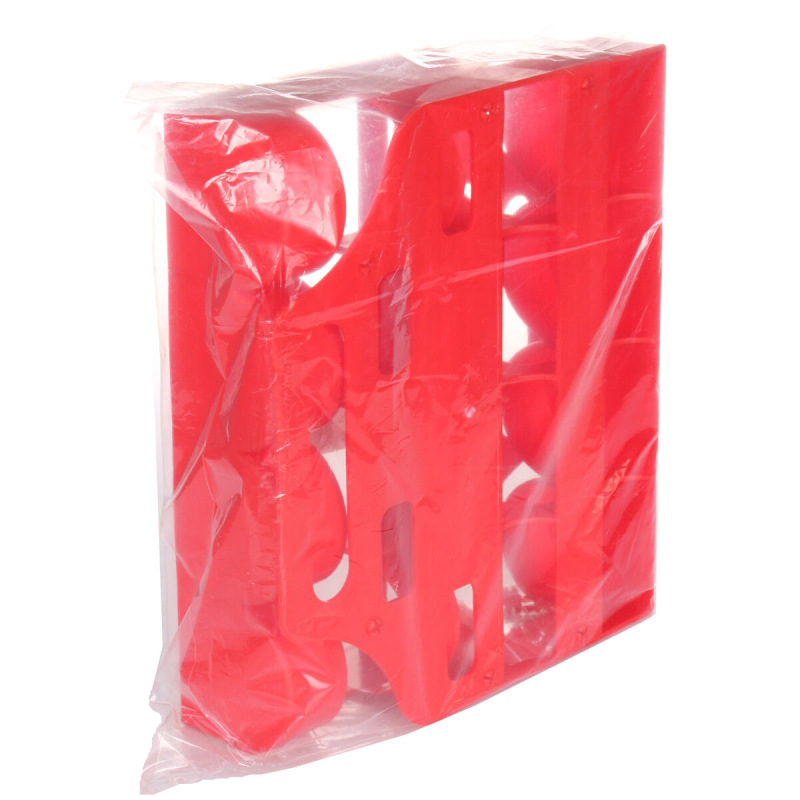 Bottle Carrier 8 plastový nosič fliaš červená 2