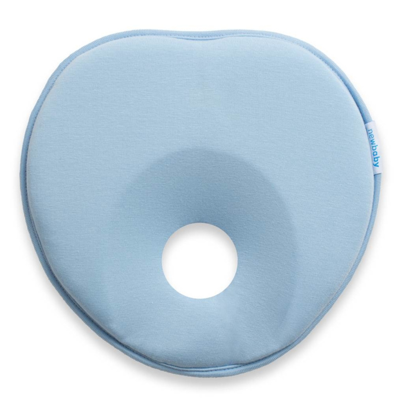 Ergonomický dojčenský vankúšik New Baby BASIC Blue