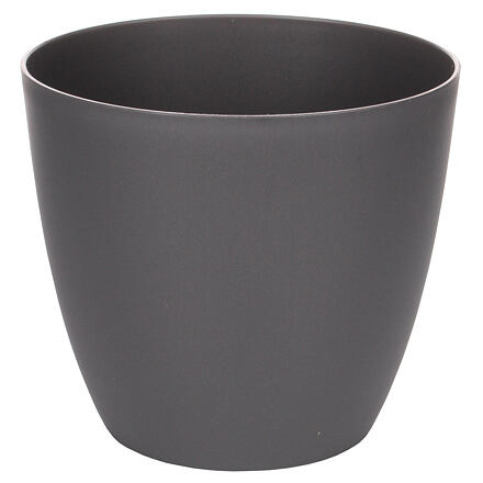 Ella Mat dekoratívny kvetináč antracitová