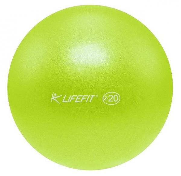 Lopta overball LIFEFIT 20cm, svetlo zelený