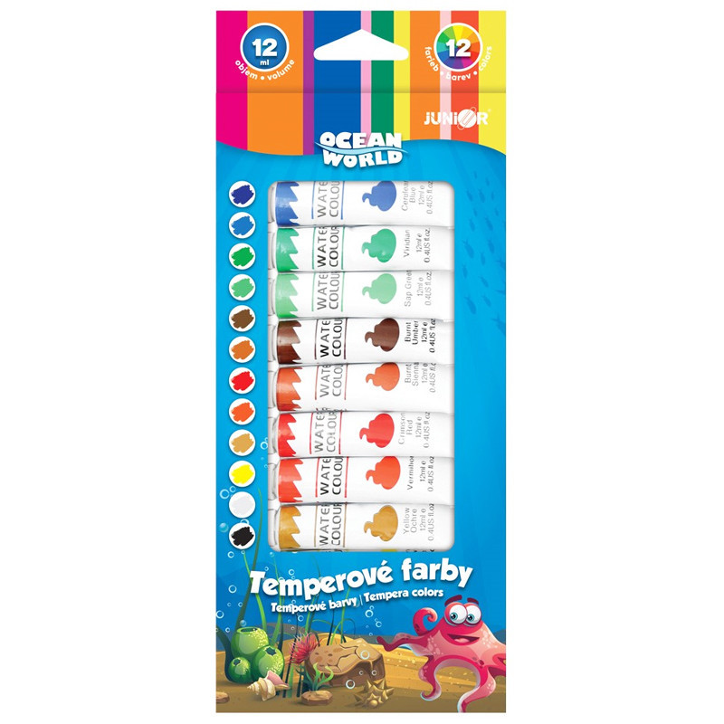 Temperové farby Ocean World