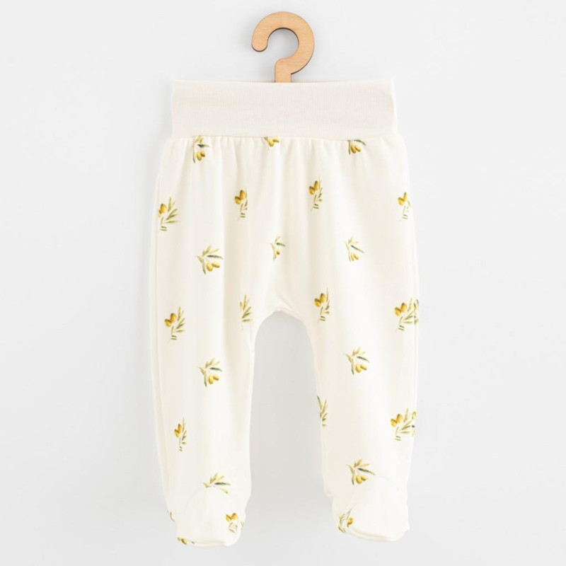 Dojčenské polodupačky z organickej bavlny New Baby Olivy 68 (4-6m)
