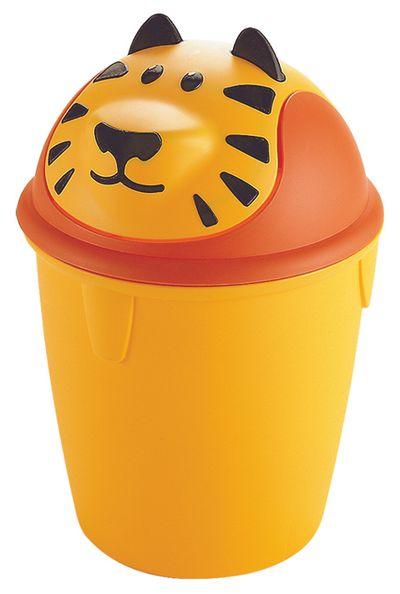 Kôš Curver® TIGER BIN, tigrík, do detskej izby, 26x26x38 cm, na odpad