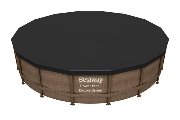 Plachta Bestway® FlowClear™, 58249, čierna, bazénová, 488 cm