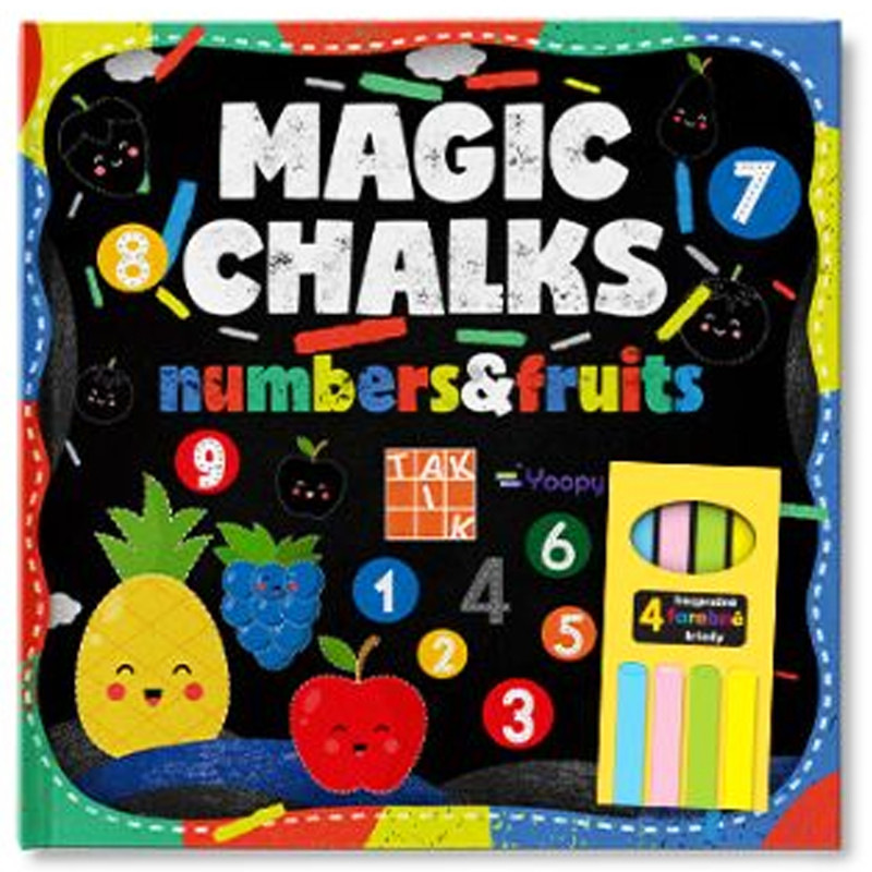 Čarovné kriedy Čísla a ovocie