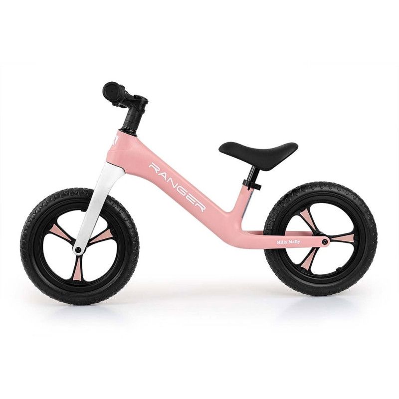 Detský balančný bicykel Milly Mally Ranger Pink 1