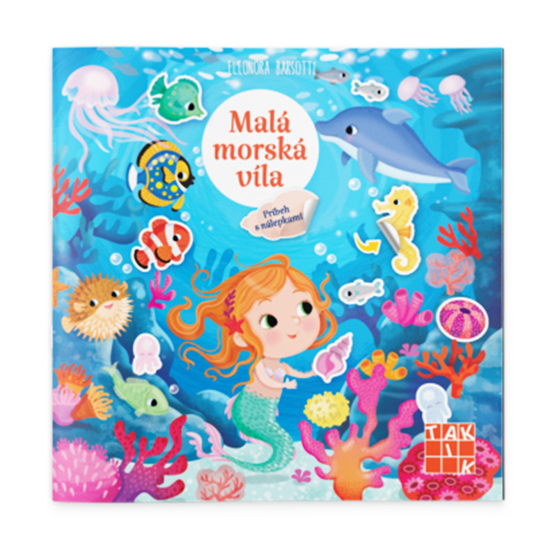 Malá morská víla Príbeh s nálepkami