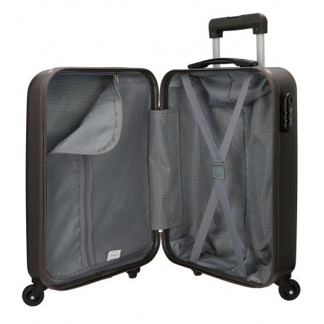 JOUMMA BAGS ABS Cestovný kufor ROLL ROAD FLEX Antracita, 55x38x20cm, 35L, 5849161 (small)