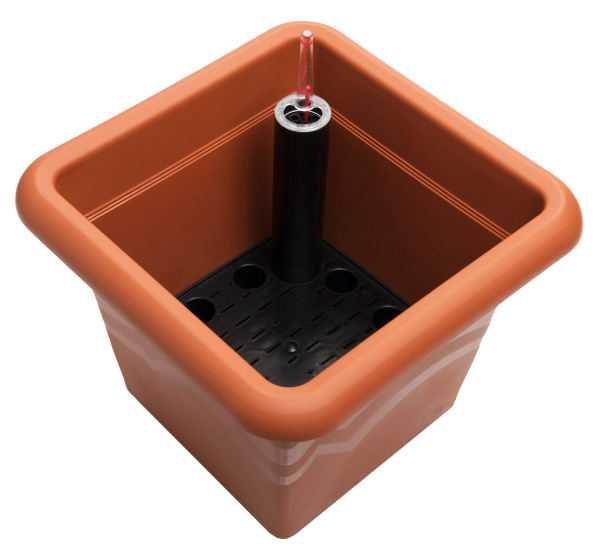 Quattro Aqua Pro samozavlažovací kvetináč terakota 1