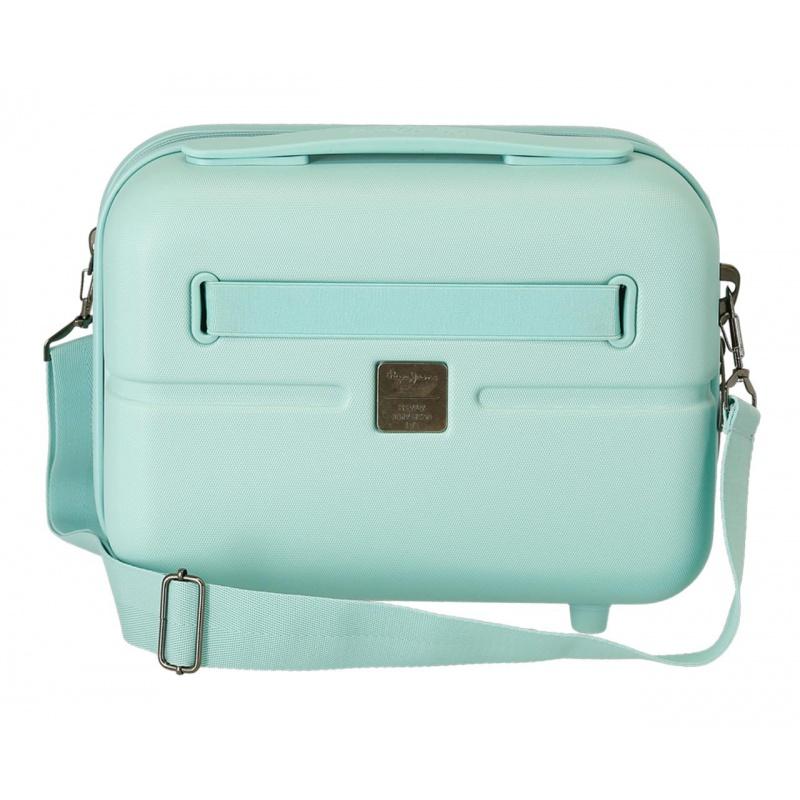 PEPE JEANS Highlight Turquesa, Cestovný kozmetický kufrík, 21x29x15cm, 7683925 5