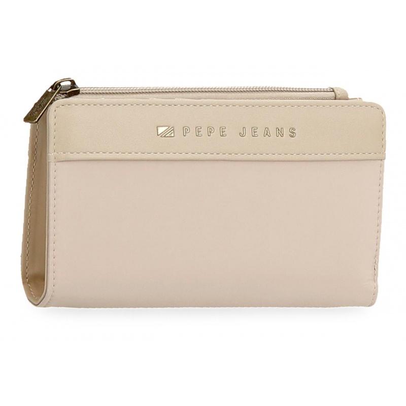Pepe Jeans Morgan Beige - Dámska peňaženka, 7928633