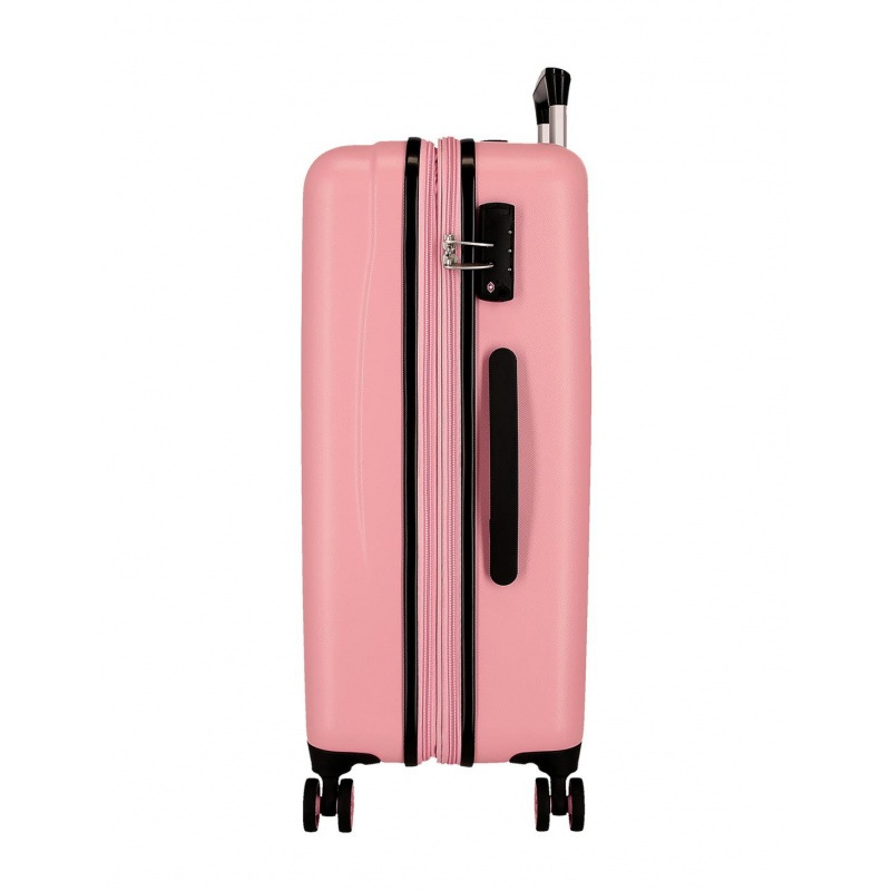 Cestovný kufor ABS Minnie Mouse Heads, 65x46x23cm, 56L, 3141241 (medium exp.) 1