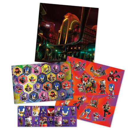 Sonic darčekový box so samolepkami 1