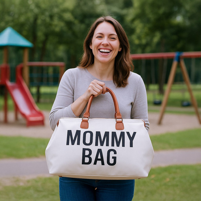 Taška pre mamičku Mommy Bag béžová 2