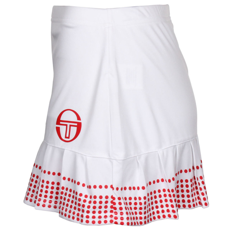 Phoenix Skirt dámska sukňa biela-červená 2
