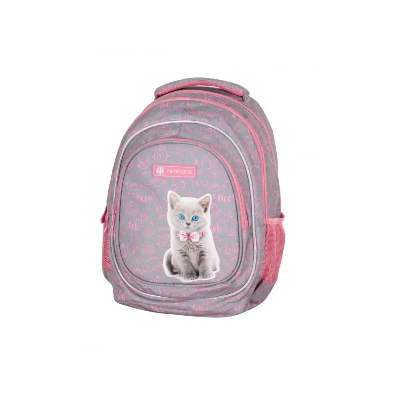 ASTRA ASTRABAG Školský batoh pre prvý stupeň PINK KITTY, AB330, 502022139