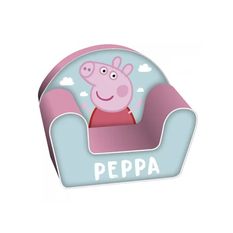 Penové kreslo do detskej izby PEPPA PIG, PP13036