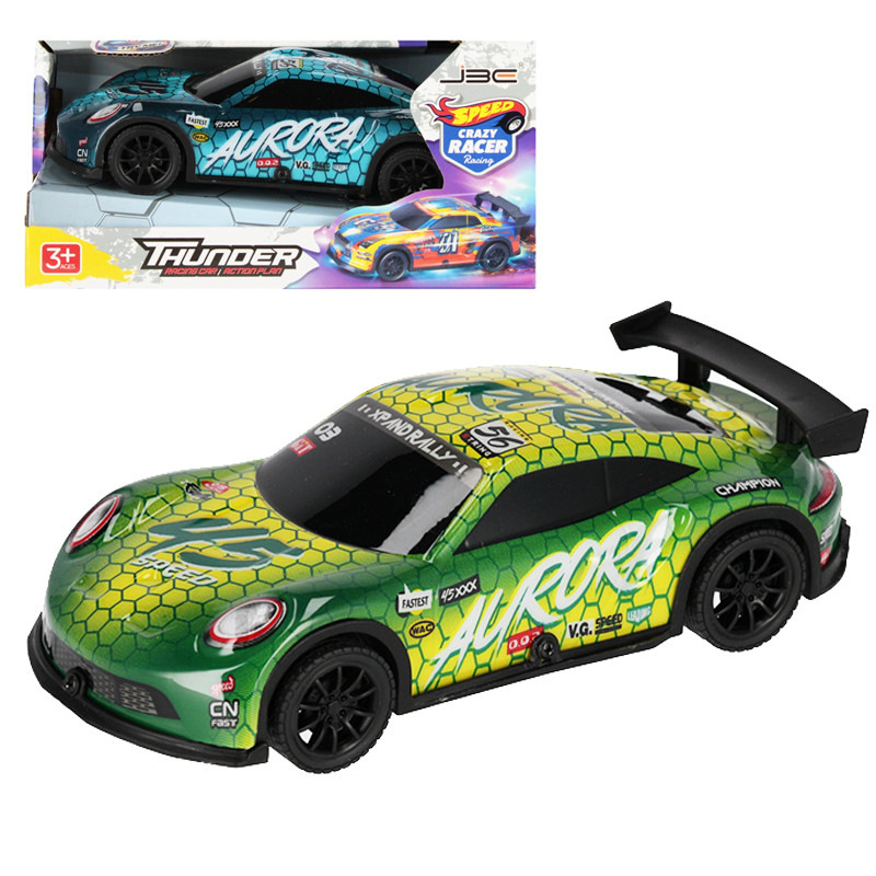 Pretekárske auto so svetlom a zvukom