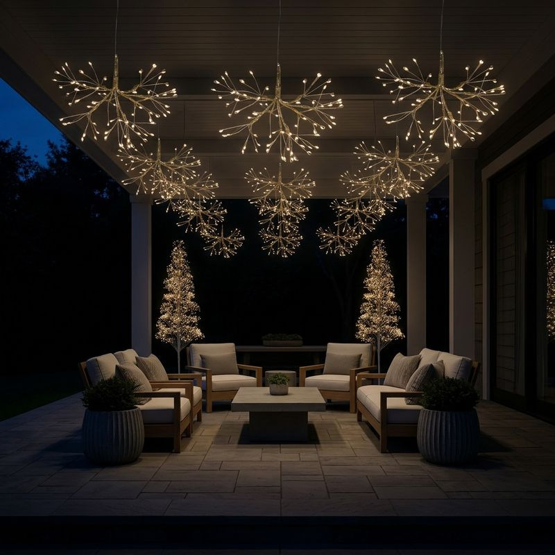 Stromček MagicHome Vianoce, 1980xLED teplá biela, IP44, 70x70x180 cm 3