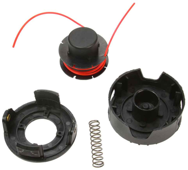 Hlava strunová čierna, 6mm otvor, MAR-POL 3