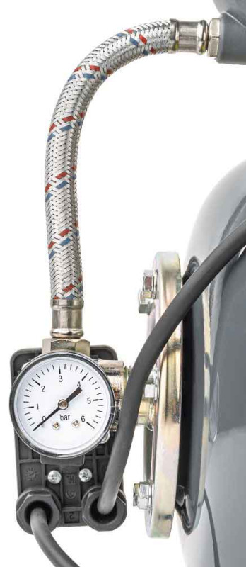 Domáca vodáreň 400 W, nádrž 19 l, max. výška 7 m, 108 l/min, tlačná výška 30 m 12