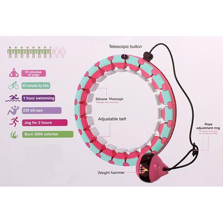 Hula Hoop Smart gymnastická obruč sivá 4