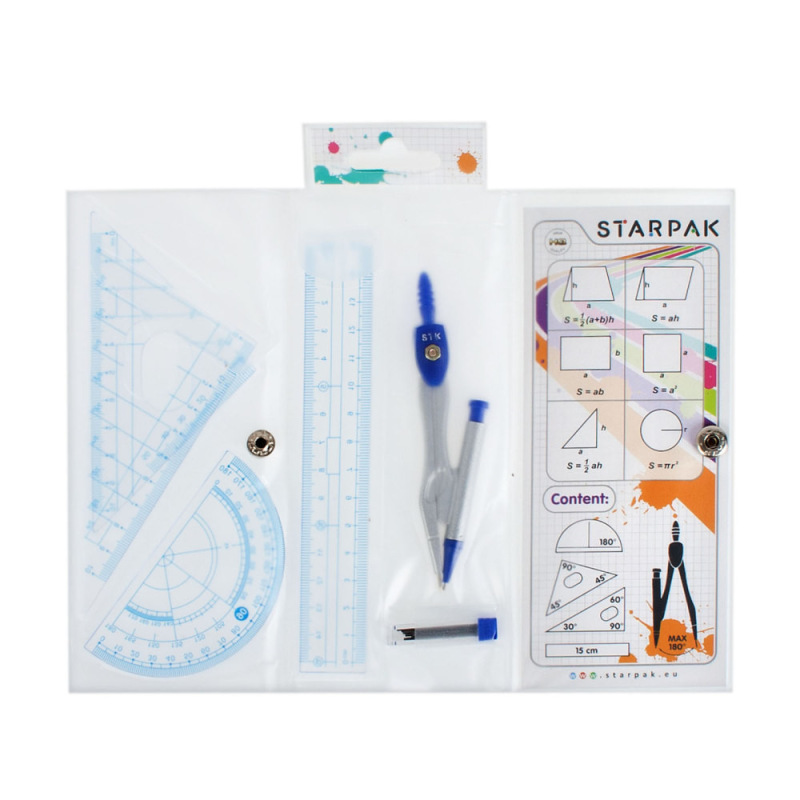 Kružidlo a pravítka sada 2