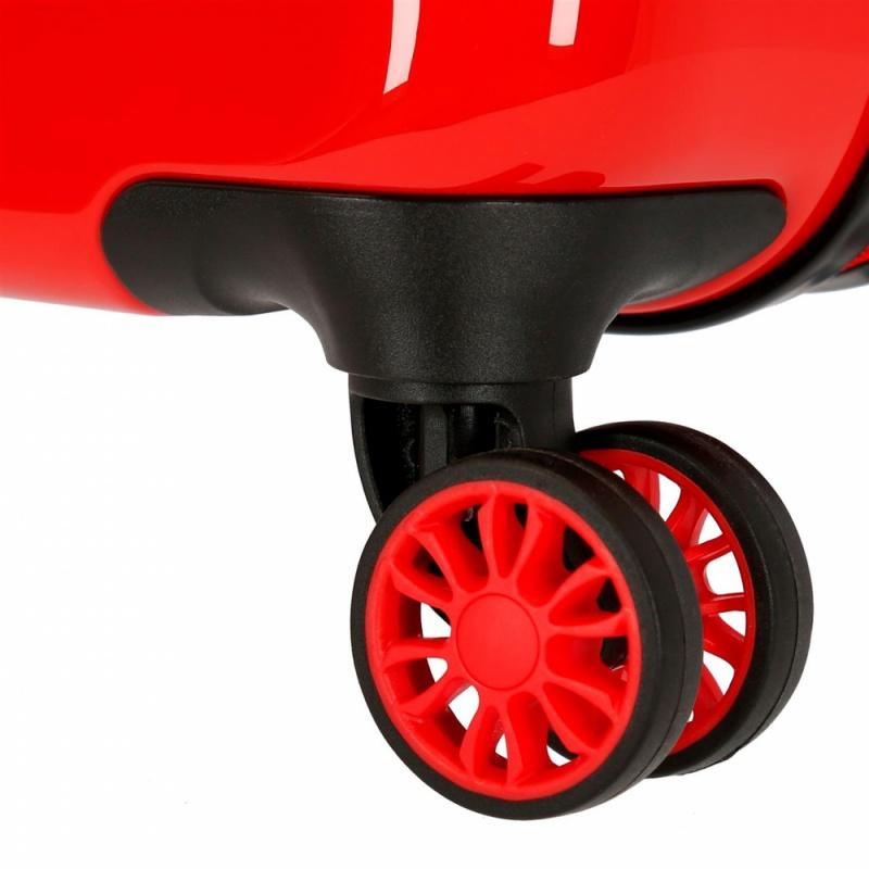 Luxusný detský ABS cestovný kufor PAW PATROL Red, 55x38x20cm, 34L, 2191722