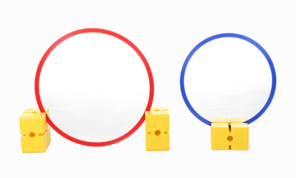 HP kruh prekážkový modrá 6