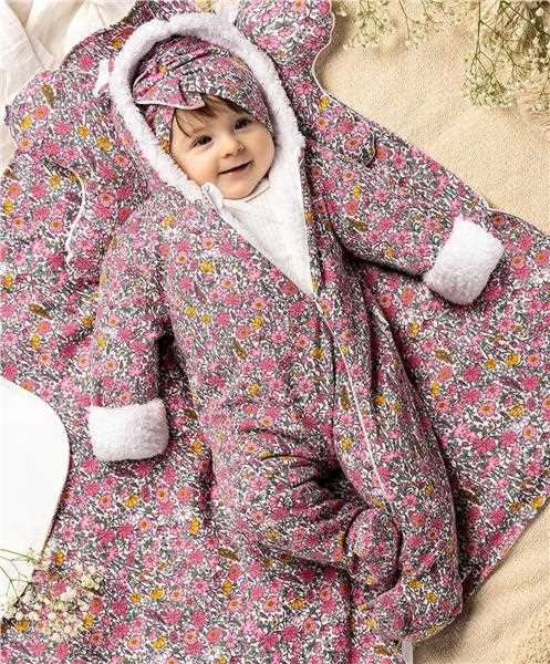 Zimný dojčenský overal Nicol Lea 56 (0-3m) 1