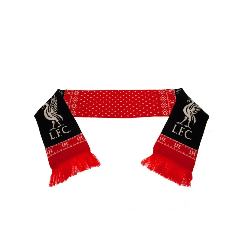 Šál pre fanúšikov LIVERPOOL F.C. Snowflake Scarf