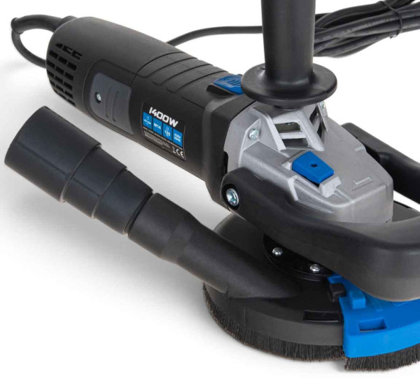 Brúska na betón 125 mm, 1400 W regulácie otáčok 2 800-10 000 ot/min, GEKO 11
